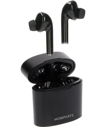 Mobiparts Draadloze Earbuds II met Oplaadcase Zwart Headsets