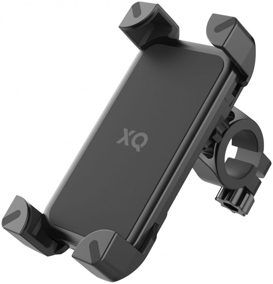 XQISIT Universele Stevige Telefoonhouder Fiets 5-7 Inch Zwart afbeelding 1