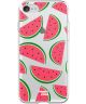 HappyCase Apple iPhone 8 Flexibel TPU Hoesje Watermeloen Print