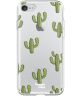 HappyCase Apple iPhone 8 Flexibel TPU Hoesje Cactus Print