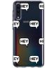 HappyCase Samsung Galaxy A50 Flexibel TPU Hoesje Hey Print