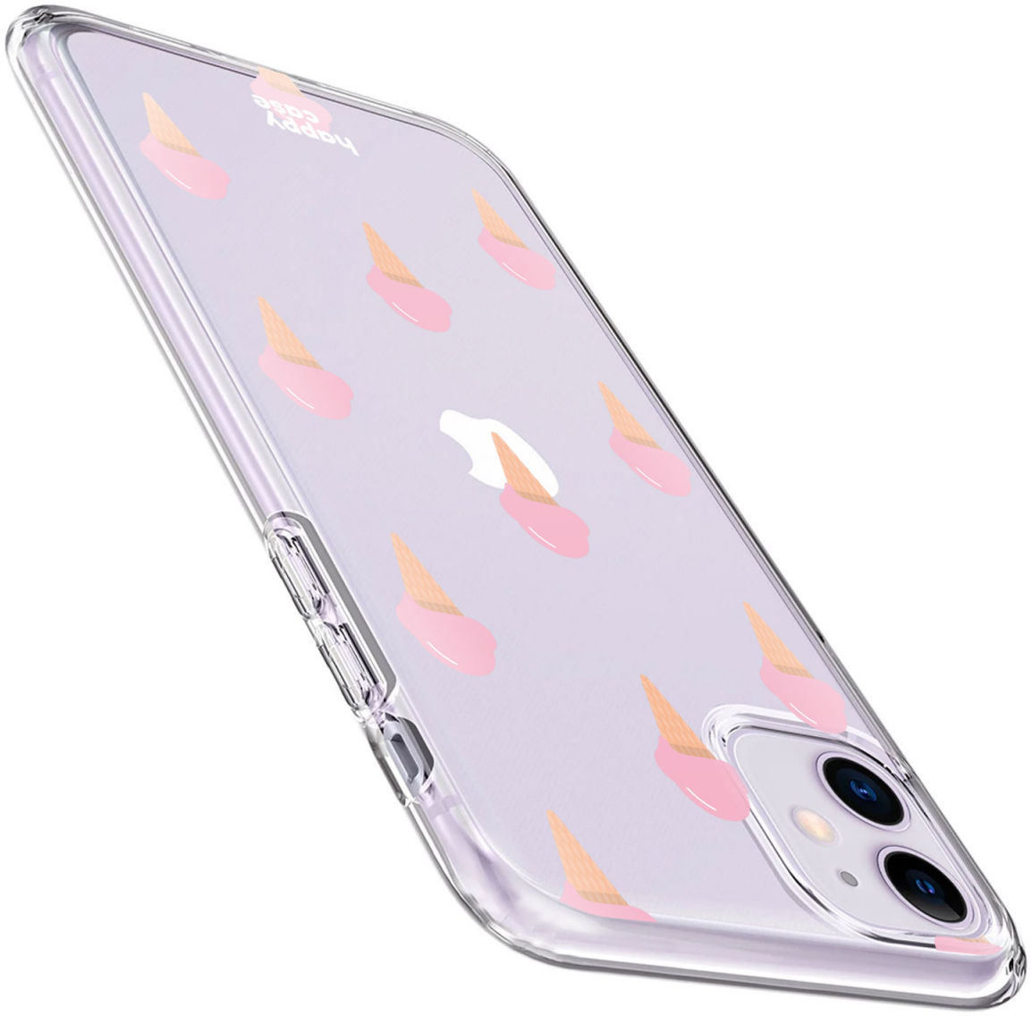 HappyCase Apple iPhone 11 Hoesje Flexibel TPU Ijsjes Print afbeelding 4