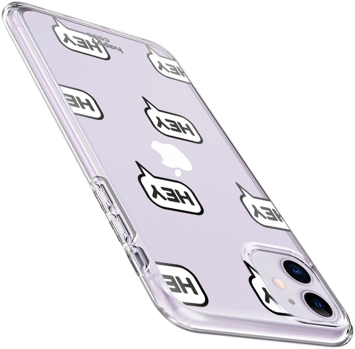 HappyCase Apple iPhone 11 Hoesje Flexibel TPU Hey Print afbeelding 4