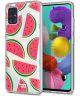 HappyCase Samsung Galaxy A71 Hoesje Flexibel TPU Watermeloen Print