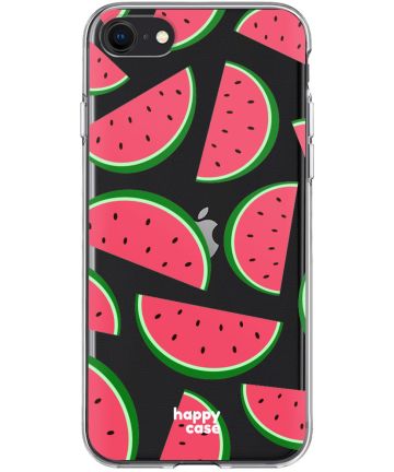 HappyCase Apple iPhone SE 2020 Hoesje Flexibel TPU Watermeloen Print Hoesjes