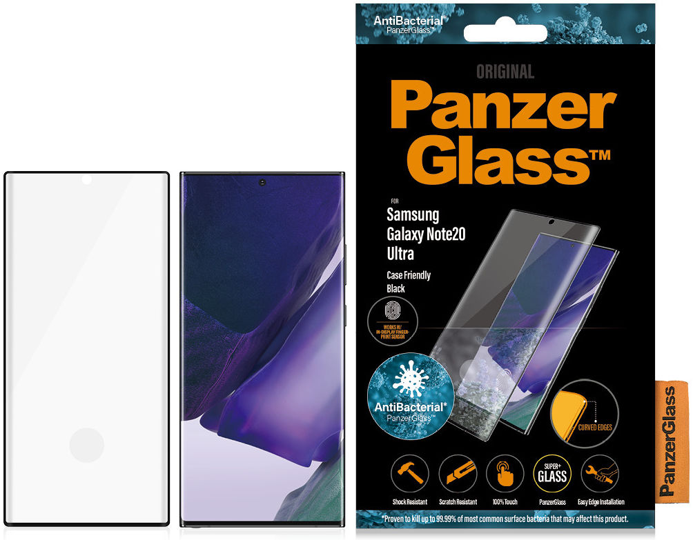 PanzerGlass Samsung Galaxy Note 20 Ultra Case Friendly Screenprotector afbeelding 4