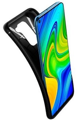 Spigen Rugged Armor Redmi Note 9 Hoesje Matte Black afbeelding 4