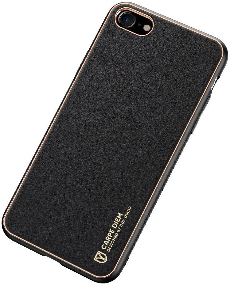 Dux Ducis Yolo iPhone 7/8/SE (2020/2022) Hoesje Back Cover Zwart afbeelding 4