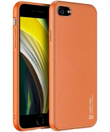 Dux Ducis Yolo iPhone 7/8/SE (2020/2022) Hoesje Back Cover Oranje Hoesjes