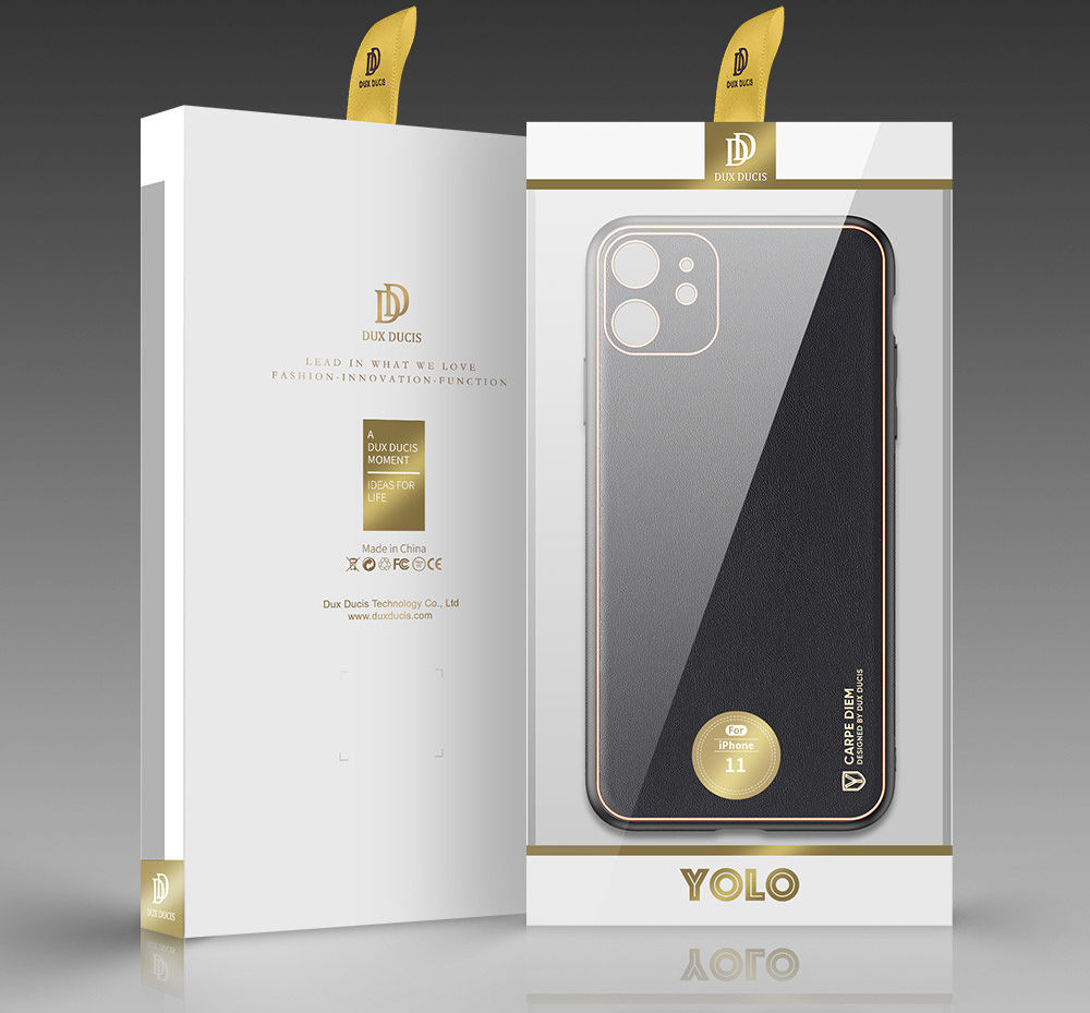Dux Ducis Yolo Series Apple iPhone 11 Hoesje Backcover Zwart afbeelding 13