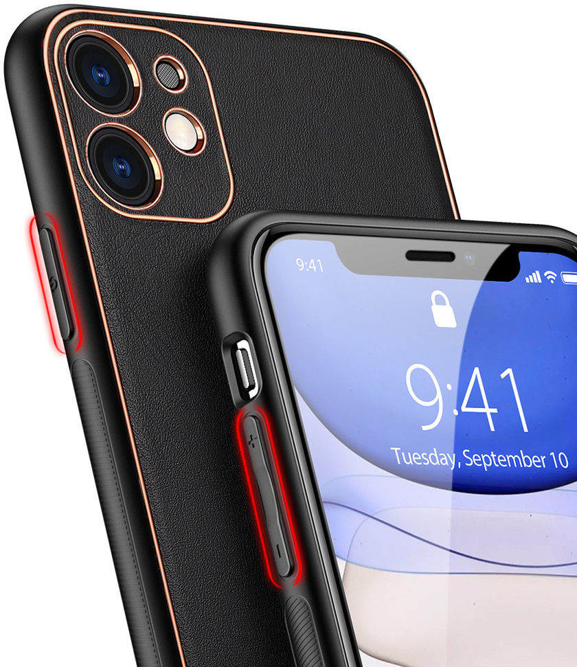 Dux Ducis Yolo Series Apple iPhone 11 Hoesje Backcover Zwart afbeelding 6