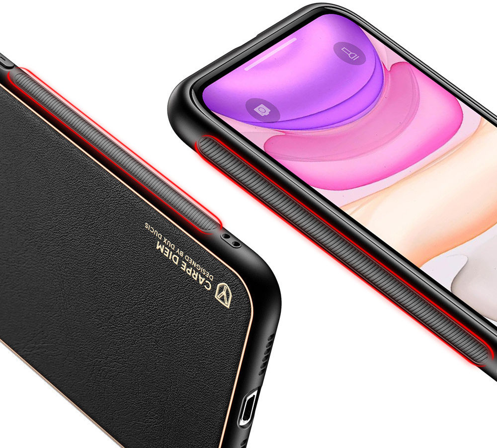 Dux Ducis Yolo Series Apple iPhone 11 Hoesje Backcover Zwart afbeelding 7