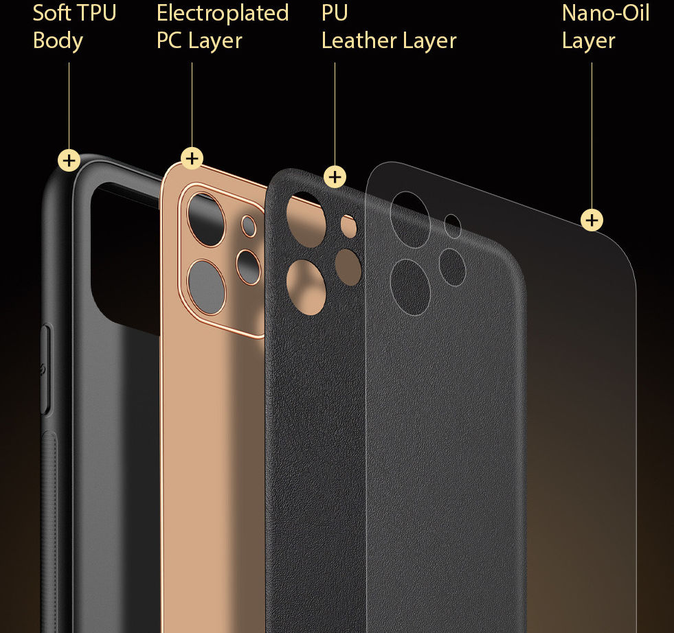 Dux Ducis Yolo Series Apple iPhone 11 Hoesje Backcover Zwart afbeelding 9