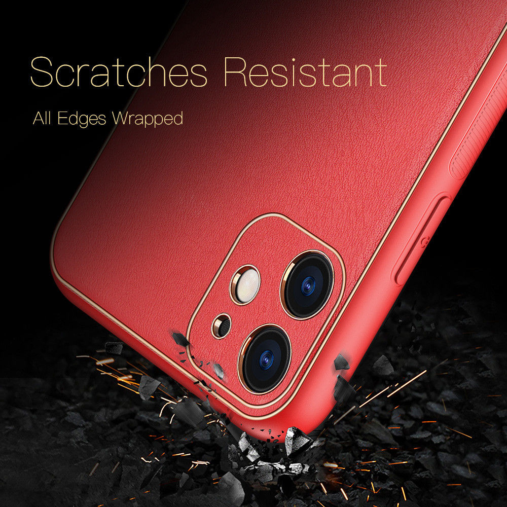 Dux Ducis Yolo Series Apple iPhone 11 Hoesje Backcover Rood afbeelding 10