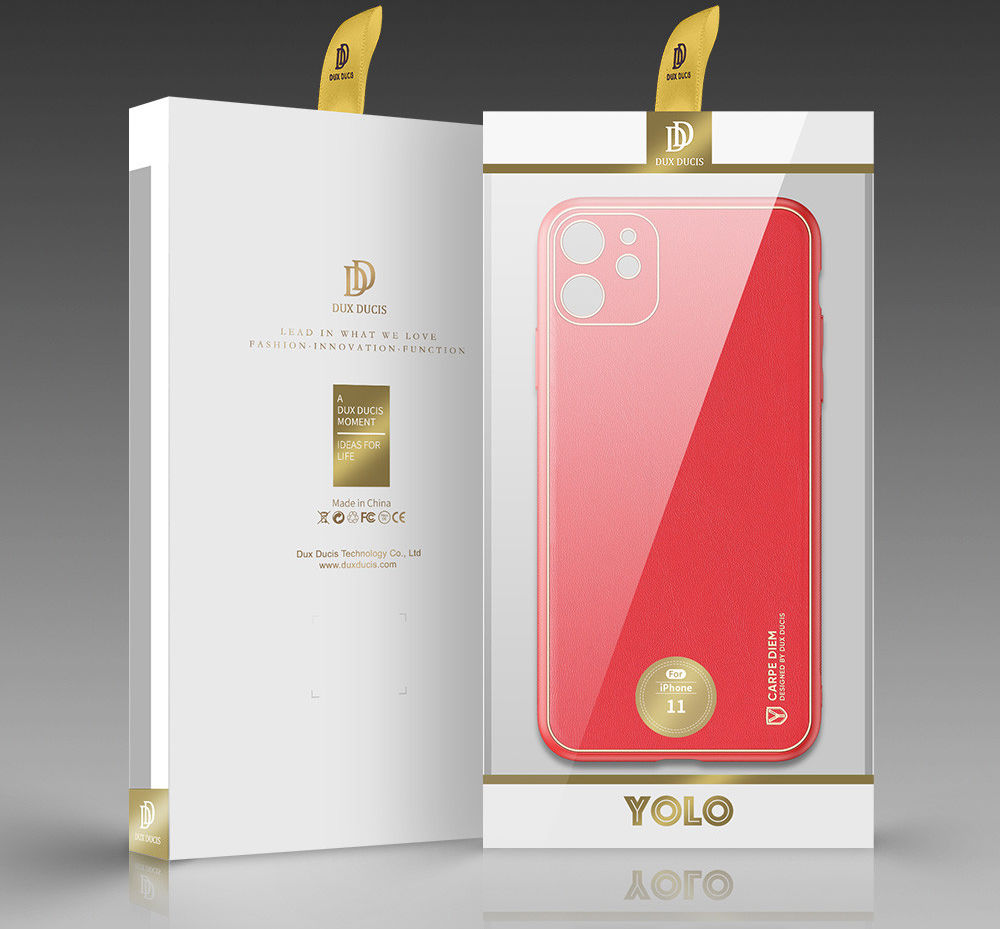 Dux Ducis Yolo Series Apple iPhone 11 Hoesje Backcover Rood afbeelding 13