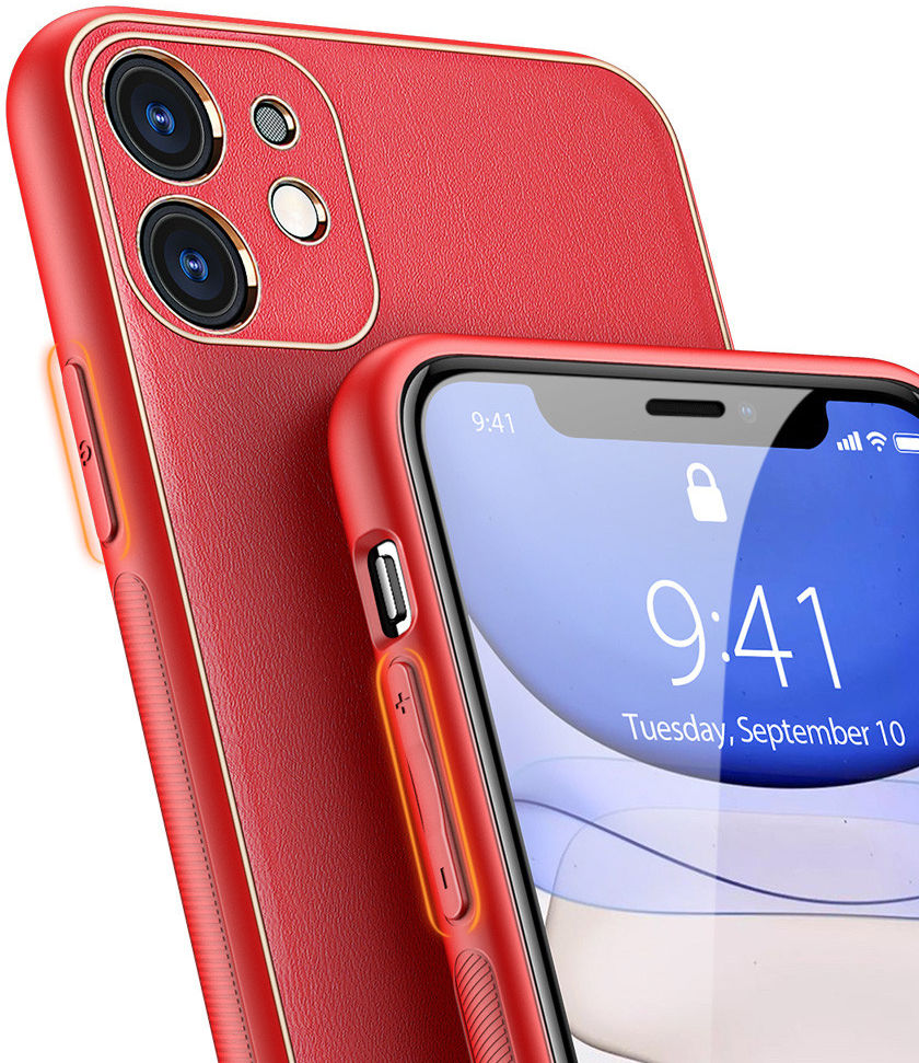 Dux Ducis Yolo Series Apple iPhone 11 Hoesje Backcover Rood afbeelding 6