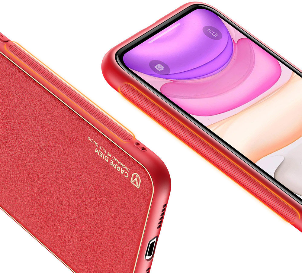 Dux Ducis Yolo Series Apple iPhone 11 Hoesje Backcover Rood afbeelding 7