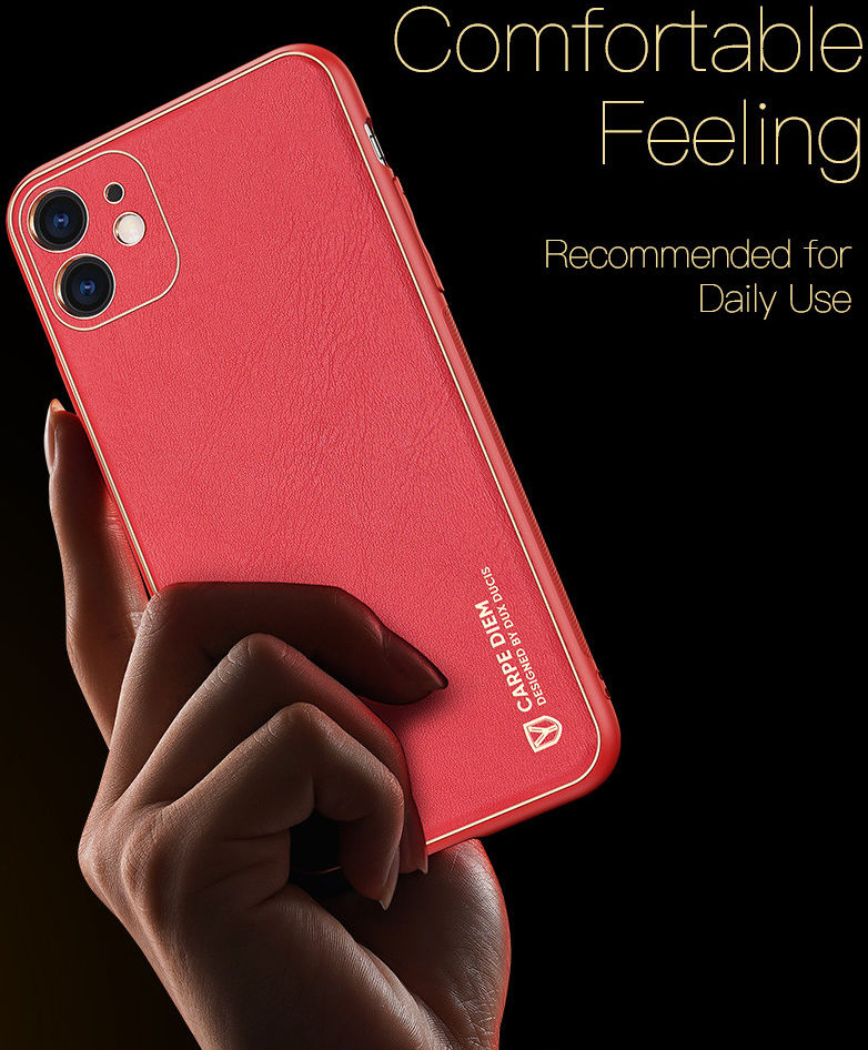 Dux Ducis Yolo Series Apple iPhone 11 Hoesje Backcover Rood afbeelding 8