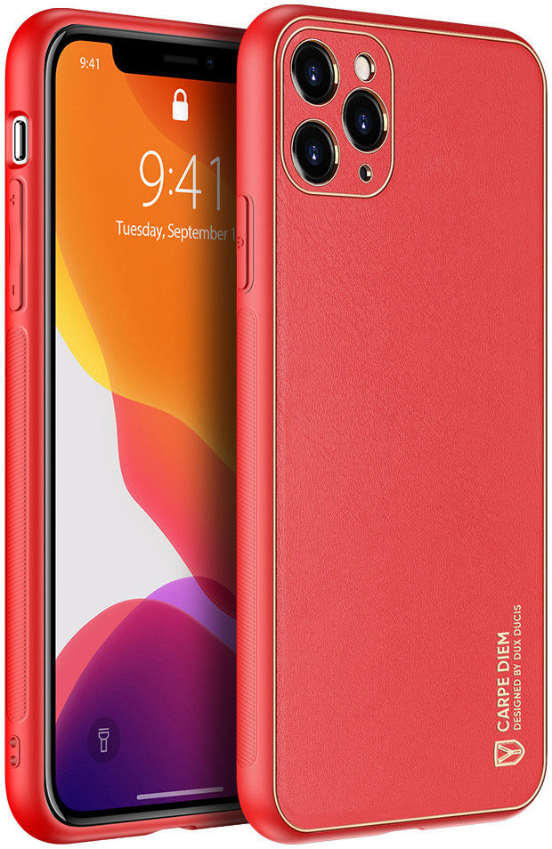 Dux Ducis Yolo Series Apple iPhone 11 Pro Hoesje Backcover Rood afbeelding 1
