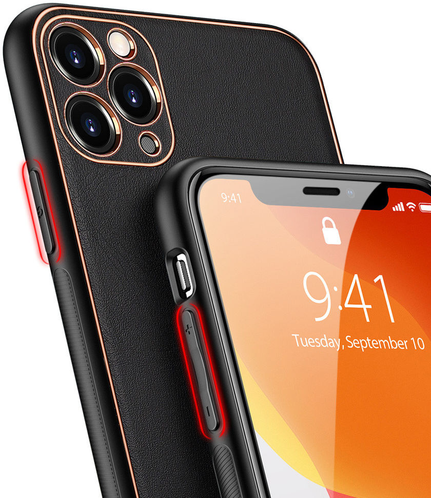 Dux Ducis Yolo Series Apple iPhone 11 Pro Max Hoesje Backcover Zwart afbeelding 6
