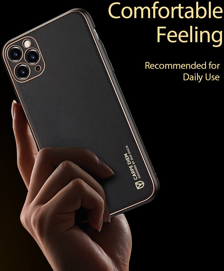 Dux Ducis Yolo Series Apple iPhone 11 Pro Max Hoesje Backcover Zwart afbeelding 8