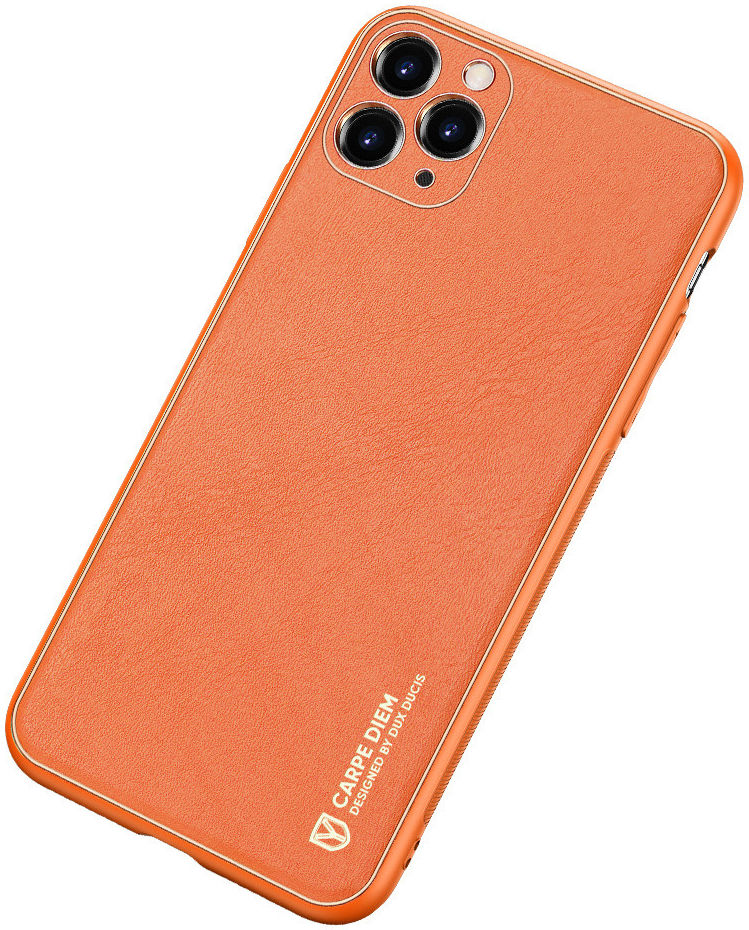 Dux Ducis Yolo Series Apple iPhone 11 Pro Max Hoesje Backcover Oranje afbeelding 4