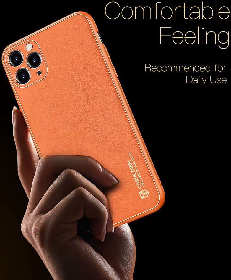 Dux Ducis Yolo Series Apple iPhone 11 Pro Max Hoesje Backcover Oranje afbeelding 8