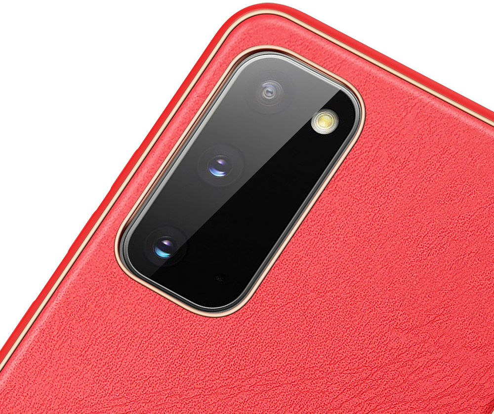 Dux Ducis Yolo Series Samsung Galaxy S20 Hoesje Backcover Rood afbeelding 11