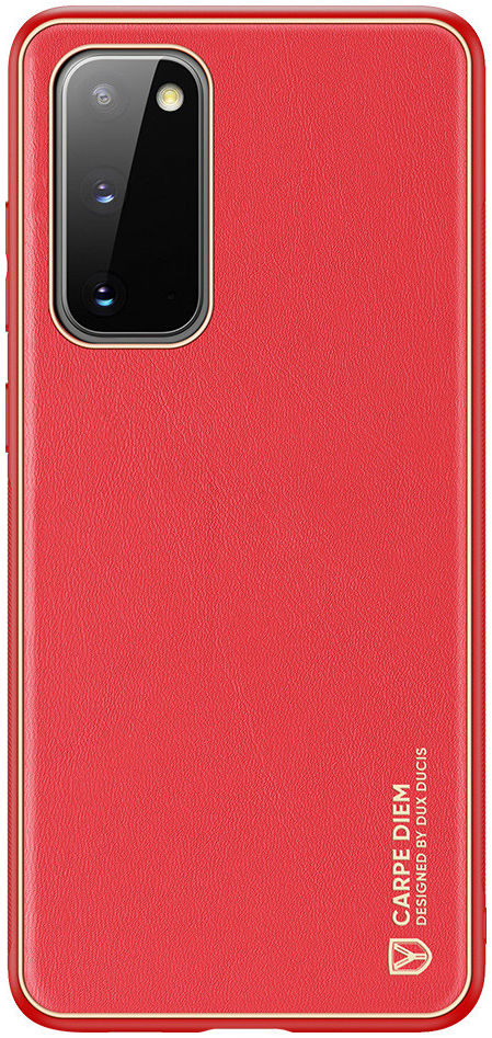 Dux Ducis Yolo Series Samsung Galaxy S20 Hoesje Backcover Rood afbeelding 2