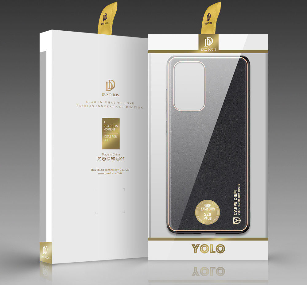 Dux Ducis Yolo Series Samsung Galaxy S20 Plus Hoesje Backcover Zwart afbeelding 4