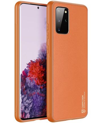 Dux Ducis Yolo Series Samsung Galaxy S20 Plus Hoesje Backcover Oranje Hoesjes