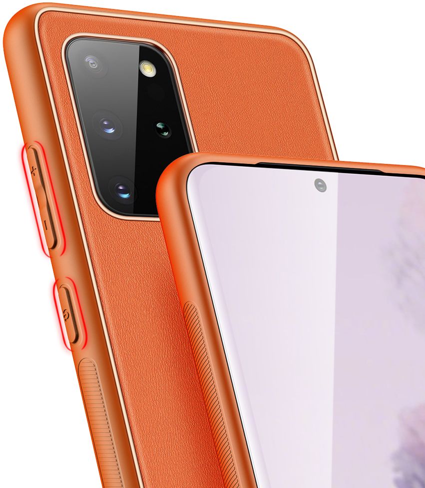 Dux Ducis Yolo Series Samsung Galaxy S20 Plus Hoesje Backcover Oranje afbeelding 8