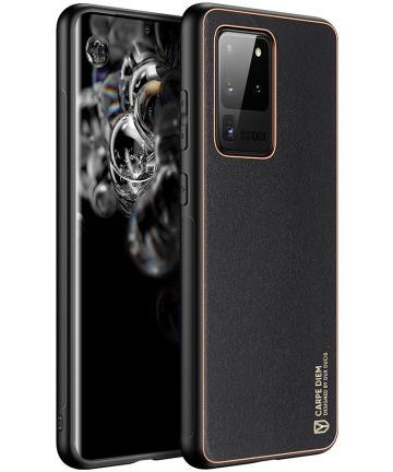 Dux Ducis Yolo Series Samsung Galaxy S20 Ultra Hoesje Backcover Zwart Hoesjes