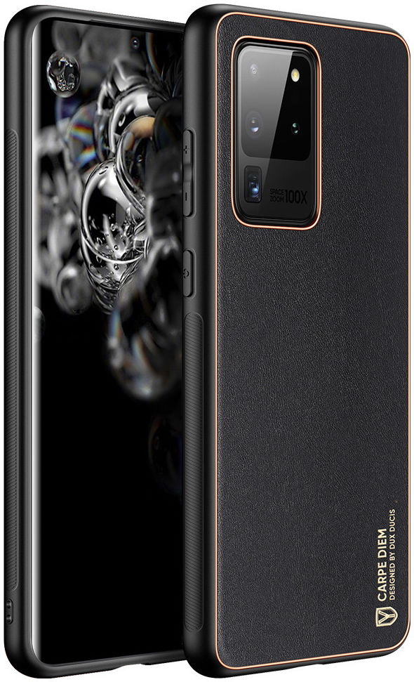 Dux Ducis Yolo Series Samsung Galaxy S20 Ultra Hoesje Backcover Zwart afbeelding 1