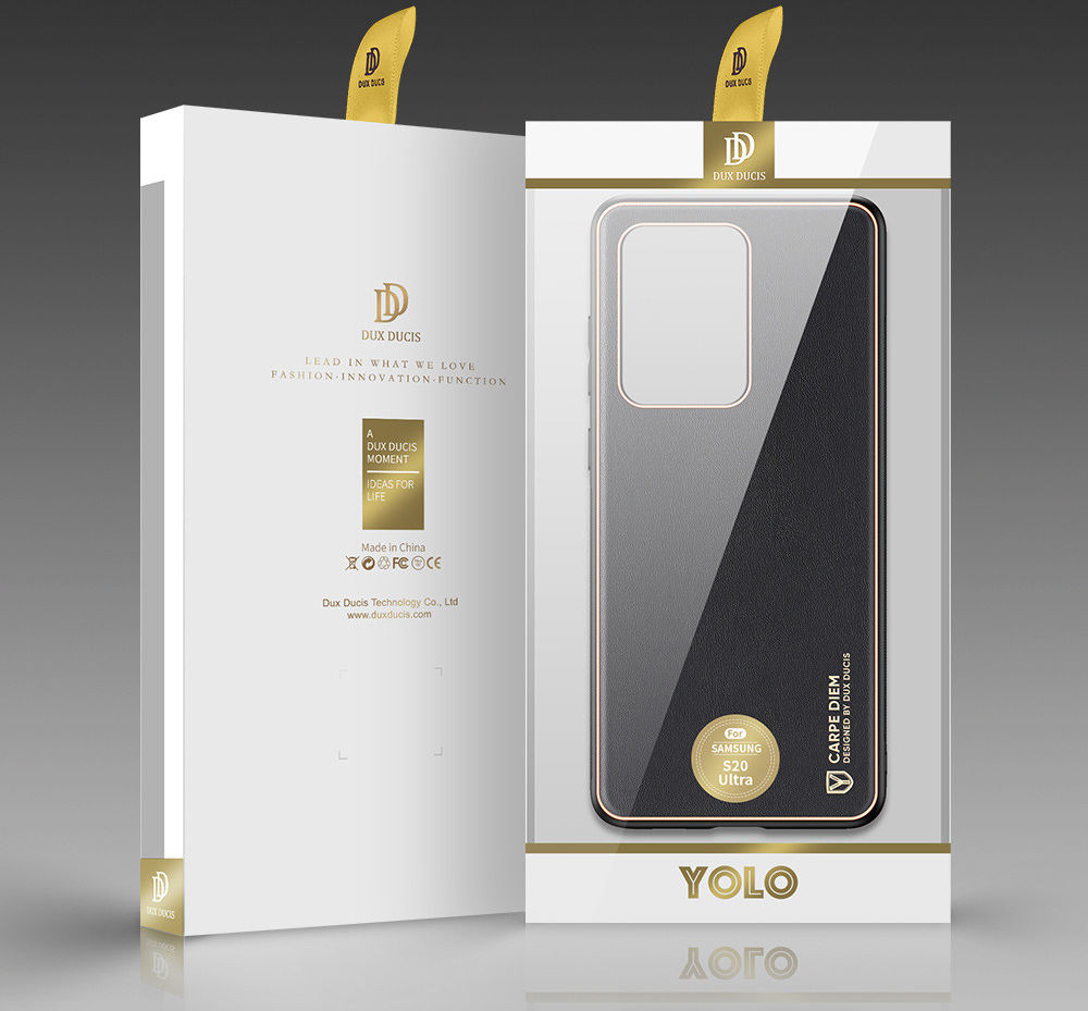 Dux Ducis Yolo Series Samsung Galaxy S20 Ultra Hoesje Backcover Zwart afbeelding 13
