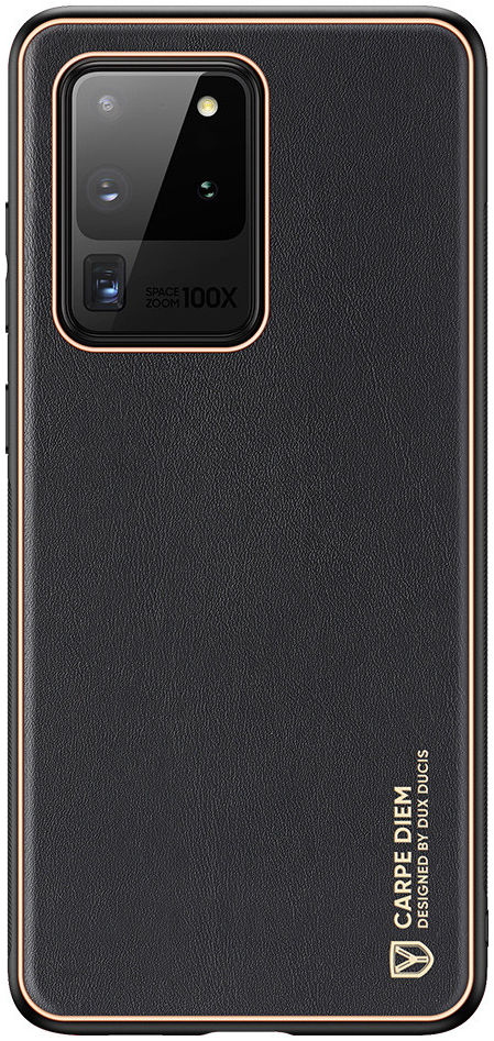 Dux Ducis Yolo Series Samsung Galaxy S20 Ultra Hoesje Backcover Zwart afbeelding 2