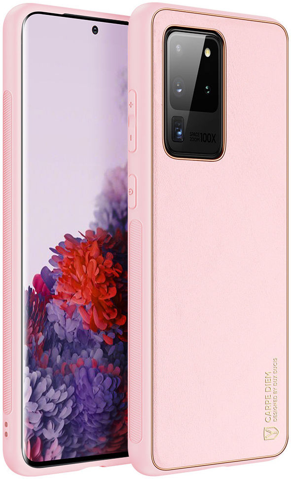Dux Ducis Yolo Series Samsung Galaxy S20 Ultra Hoesje Backcover Roze afbeelding 1