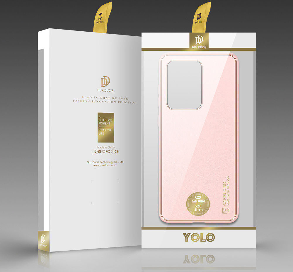 Dux Ducis Yolo Series Samsung Galaxy S20 Ultra Hoesje Backcover Roze afbeelding 13
