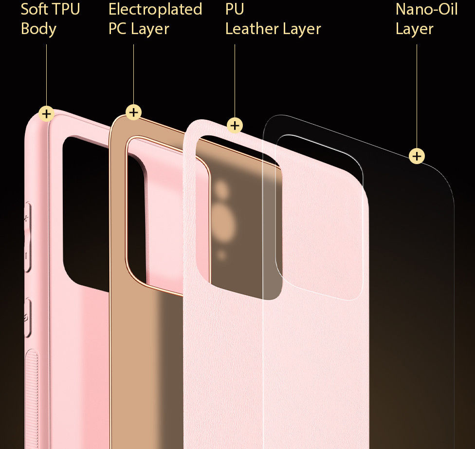 Dux Ducis Yolo Series Samsung Galaxy S20 Ultra Hoesje Backcover Roze afbeelding 9