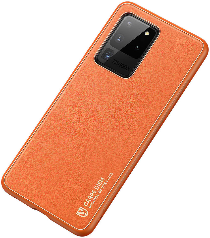 Dux Ducis Yolo Series Samsung Galaxy S20 Ultra Hoesje Backcover Oranje afbeelding 4