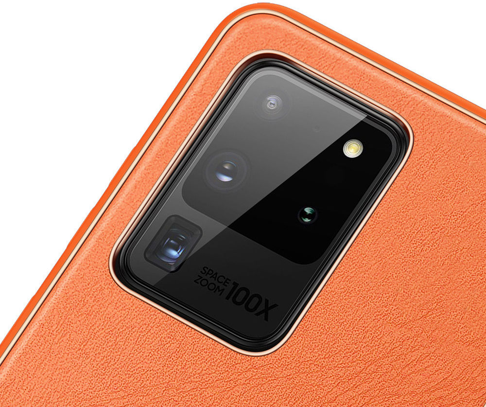 Dux Ducis Yolo Series Samsung Galaxy S20 Ultra Hoesje Backcover Oranje afbeelding 5