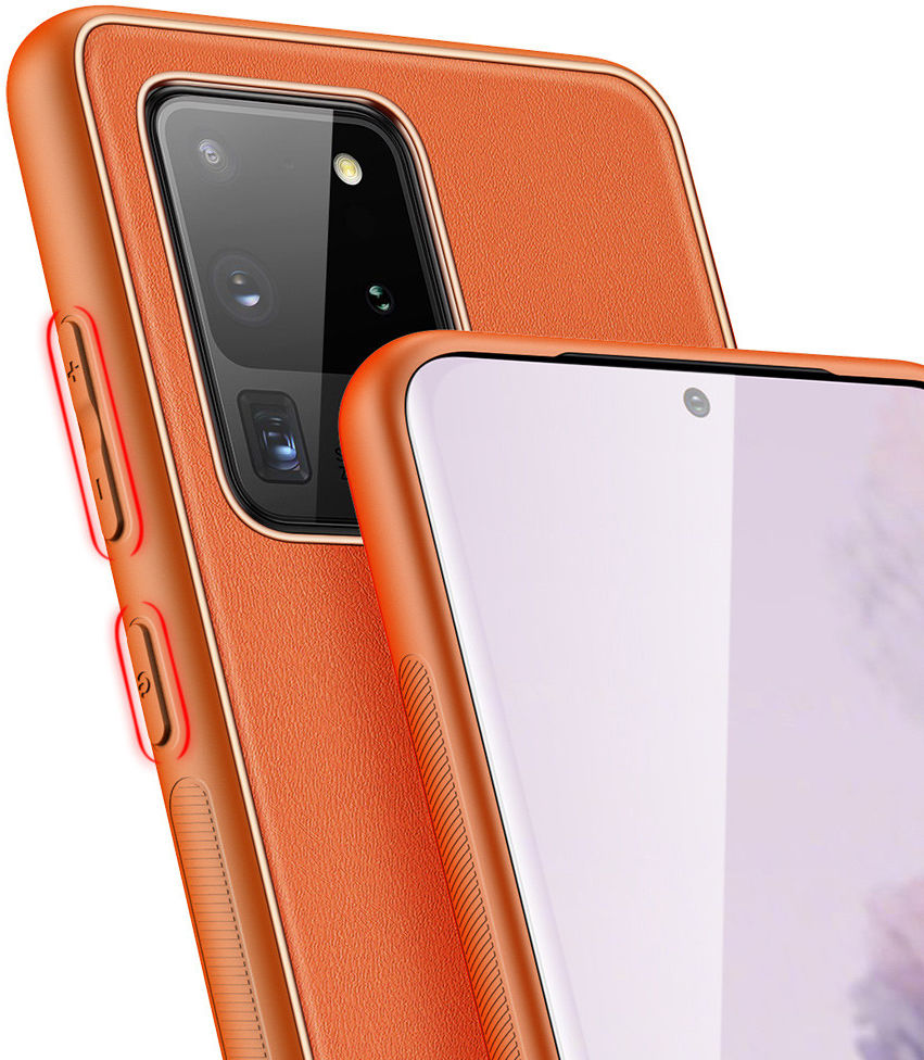 Dux Ducis Yolo Series Samsung Galaxy S20 Ultra Hoesje Backcover Oranje afbeelding 6