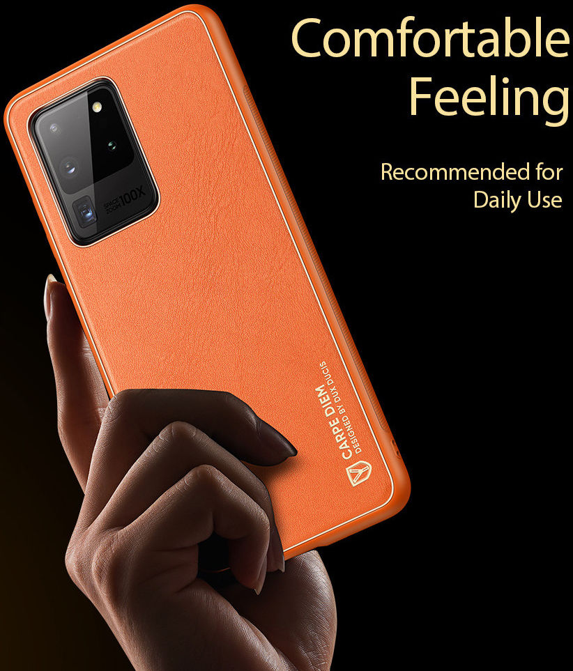 Dux Ducis Yolo Series Samsung Galaxy S20 Ultra Hoesje Backcover Oranje afbeelding 8