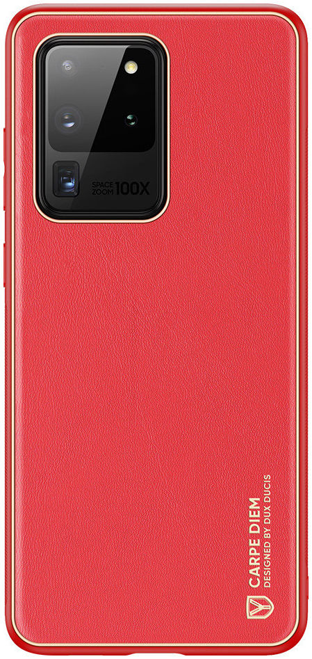 Dux Ducis Yolo Series Samsung Galaxy S20 Ultra Hoesje Backcover Rood afbeelding 2