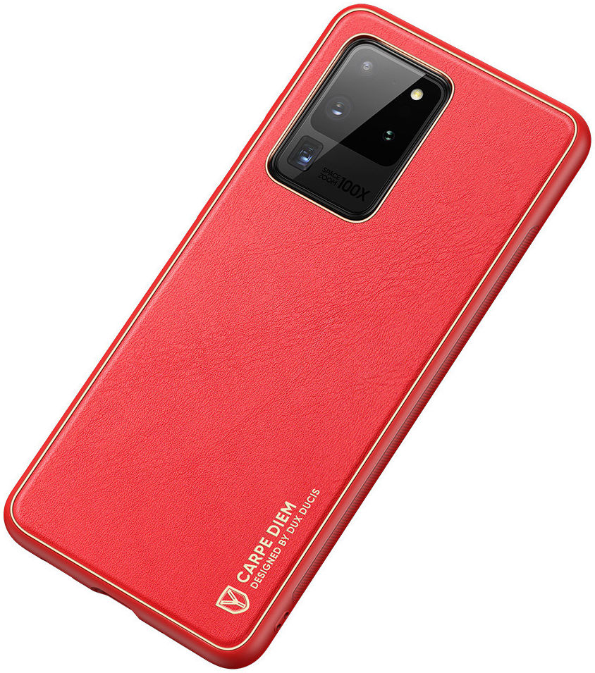 Dux Ducis Yolo Series Samsung Galaxy S20 Ultra Hoesje Backcover Rood afbeelding 4