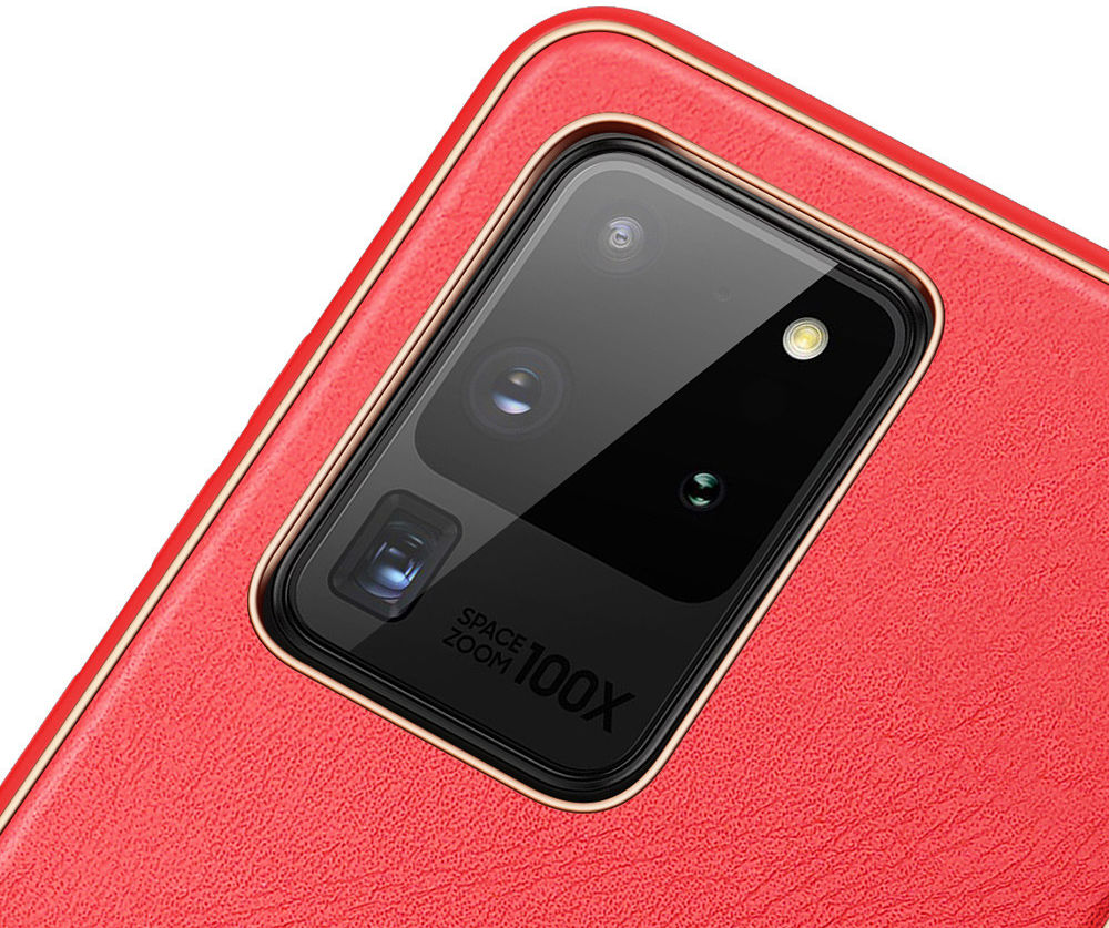 Dux Ducis Yolo Series Samsung Galaxy S20 Ultra Hoesje Backcover Rood afbeelding 5