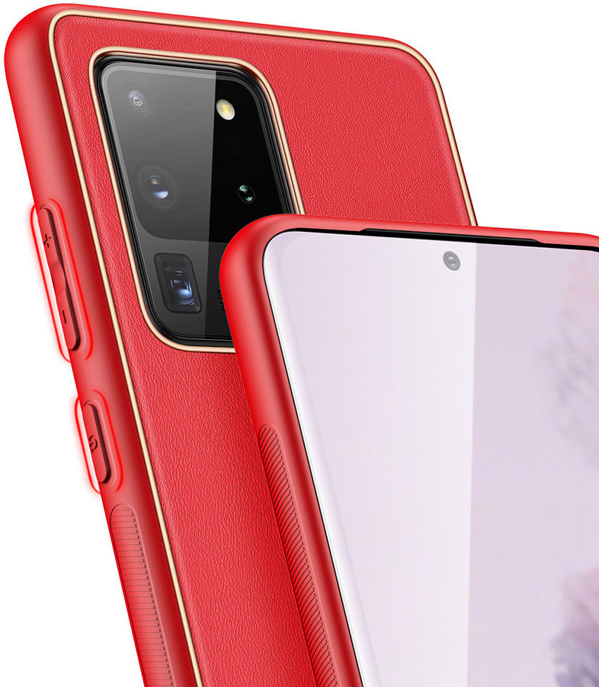 Dux Ducis Yolo Series Samsung Galaxy S20 Ultra Hoesje Backcover Rood afbeelding 6