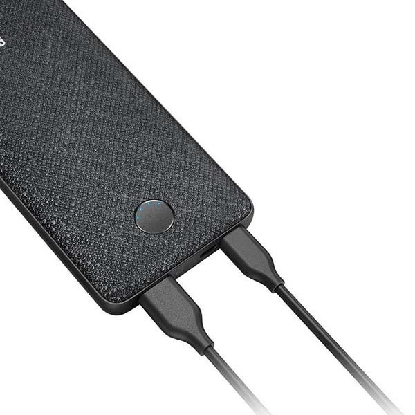 Anker PowerCore Metro Slim 12W Powerbank 10.000 mAh micro USB Zwart afbeelding 4