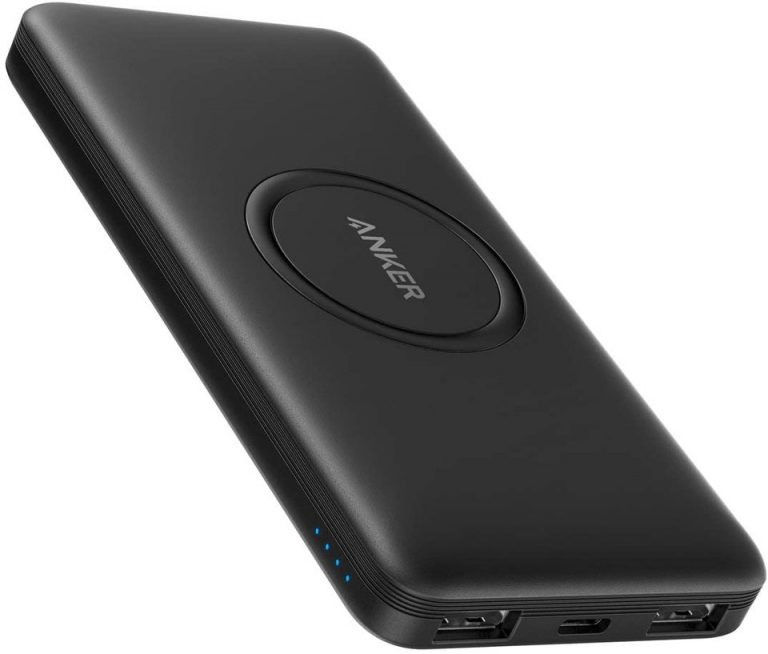 Anker PowerCore Wireless Powerbank 10.000 mAh met Draadloos Opladen 5W afbeelding 1