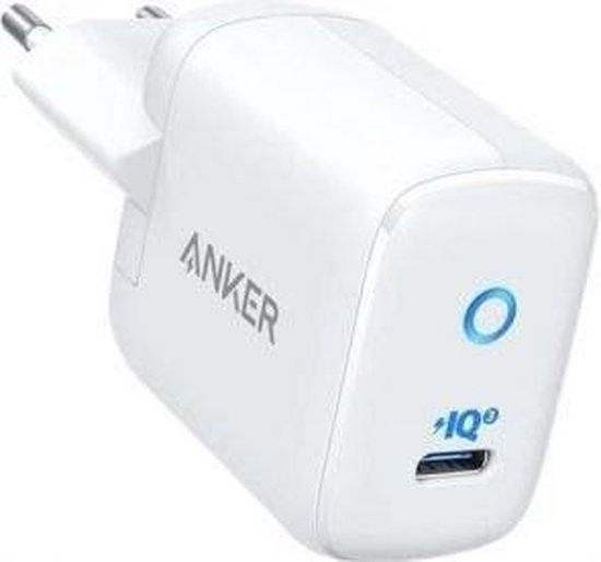 Anker PowerPort III Mini 30W USB-C PowerIQ 3.0 Snellader Wit afbeelding 9